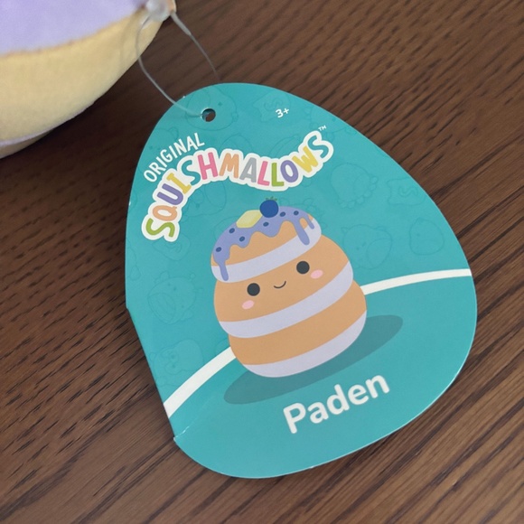 NWT Squishmallows 5" Paden the Blueberry Pancake - Picture 4 of 6